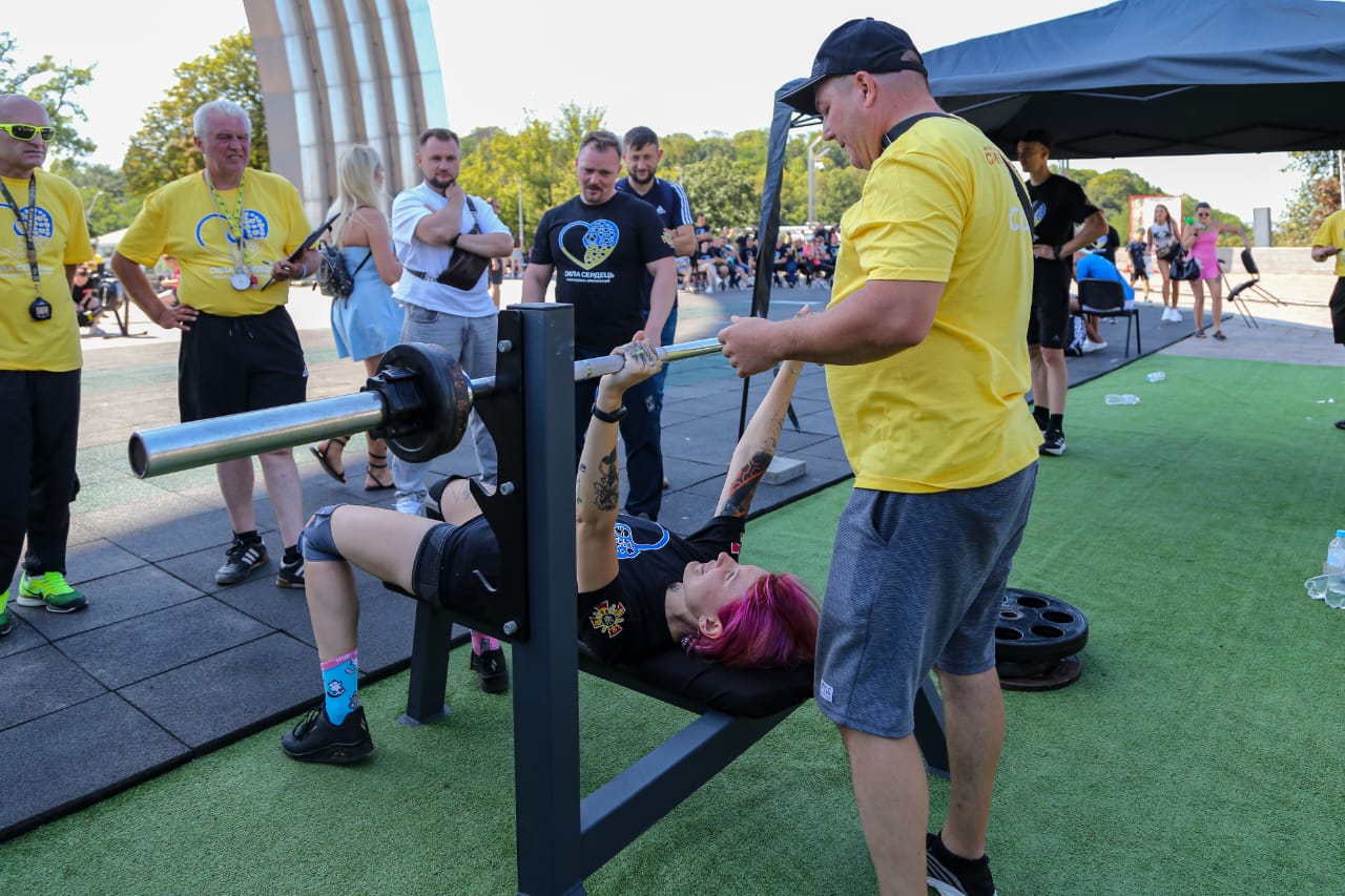 Tire flipping competition